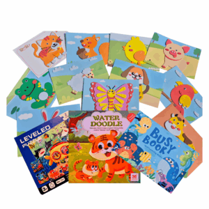 Кутия Little Dreamers 4 в 1 – Оцветяване, Пъзел, Учене и Игра